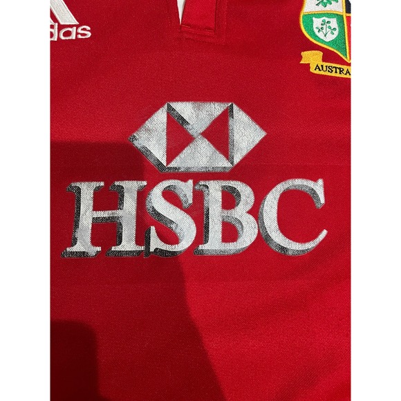 Adidas British and Irish Lions 2013 Australia Tour Rugby Jersey Mens XL Red - Picture 5 of 13